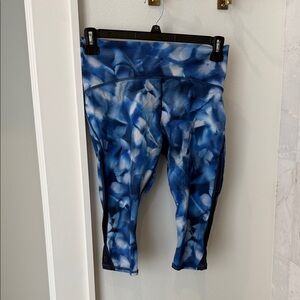 lululemon athletica Kids Blue Tie-Dye Leggings